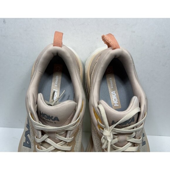 Hoka One One Bondi 8 Womens Size 9.5 Cream Vanilla Running Shoe Sneaker 1127952 - Picture 9 of 9